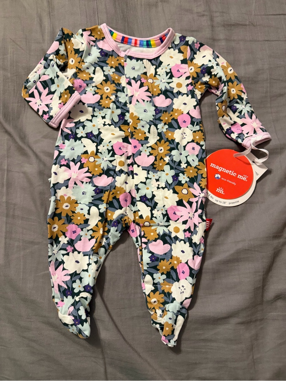 NWT Magnetic Me Premie Footie